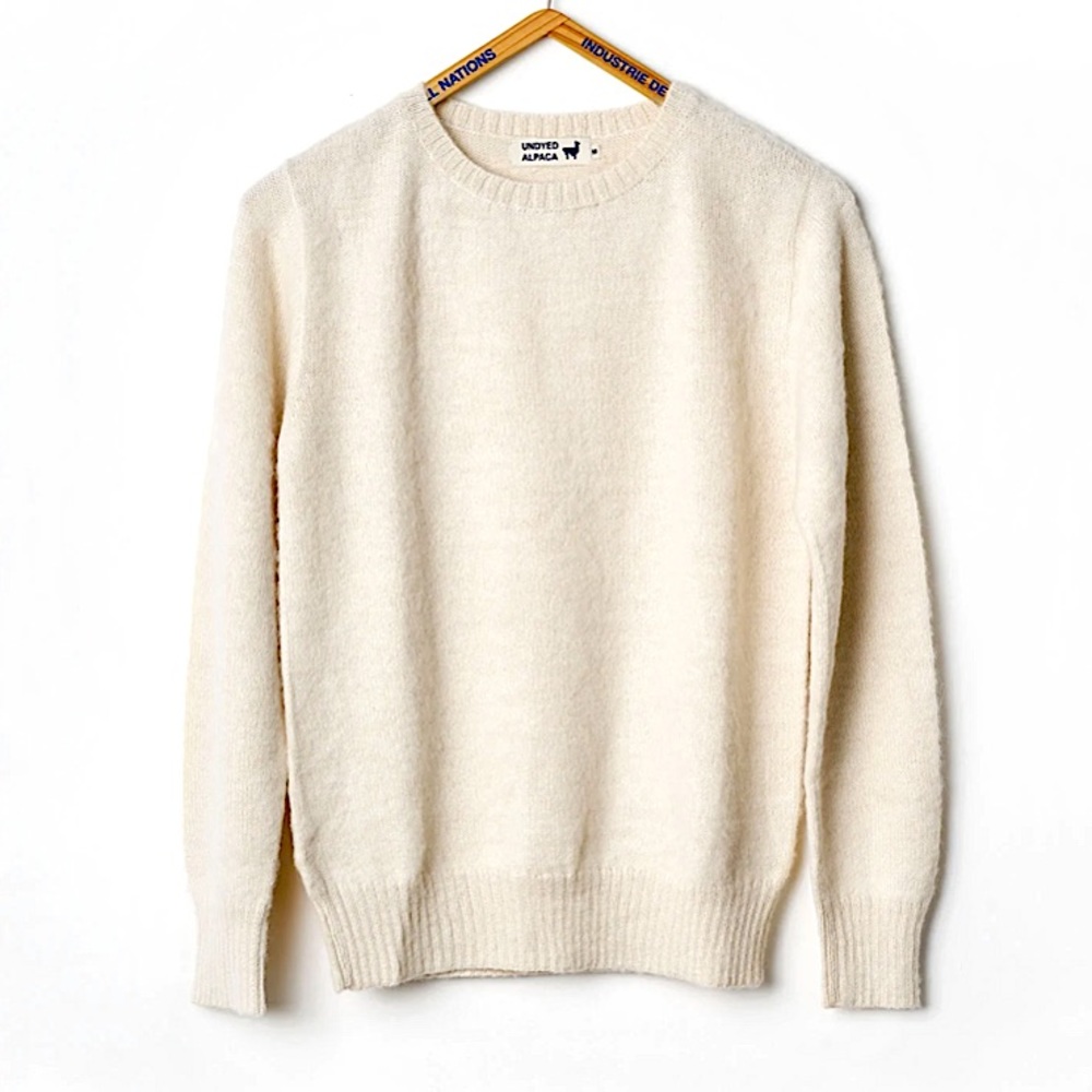 Industry of All Nations Crew Neck Alpaca Sweater XS